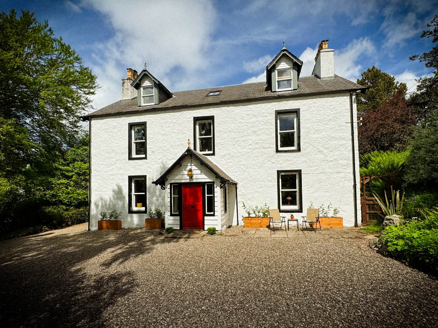 Kirkmichael House, a former manse in Kirkmichael, Perth & Kinross